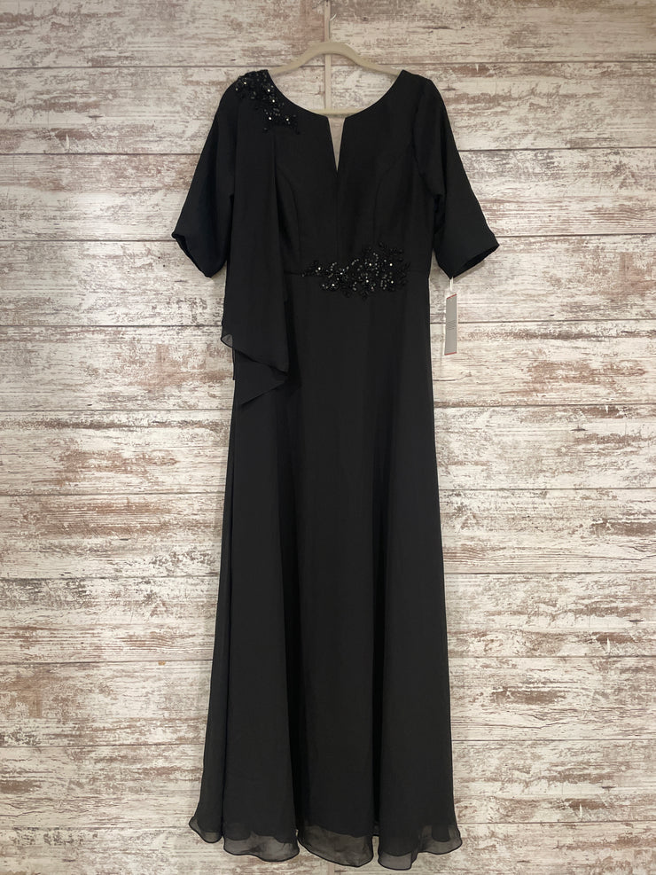 BLACK LONG DRESS (NEW)