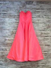 PINK PRINCESS A LINE GOWN