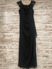 BLACK LONG EVENING GOWN