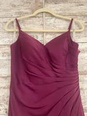 PURPLE LONG EVENING GOWN