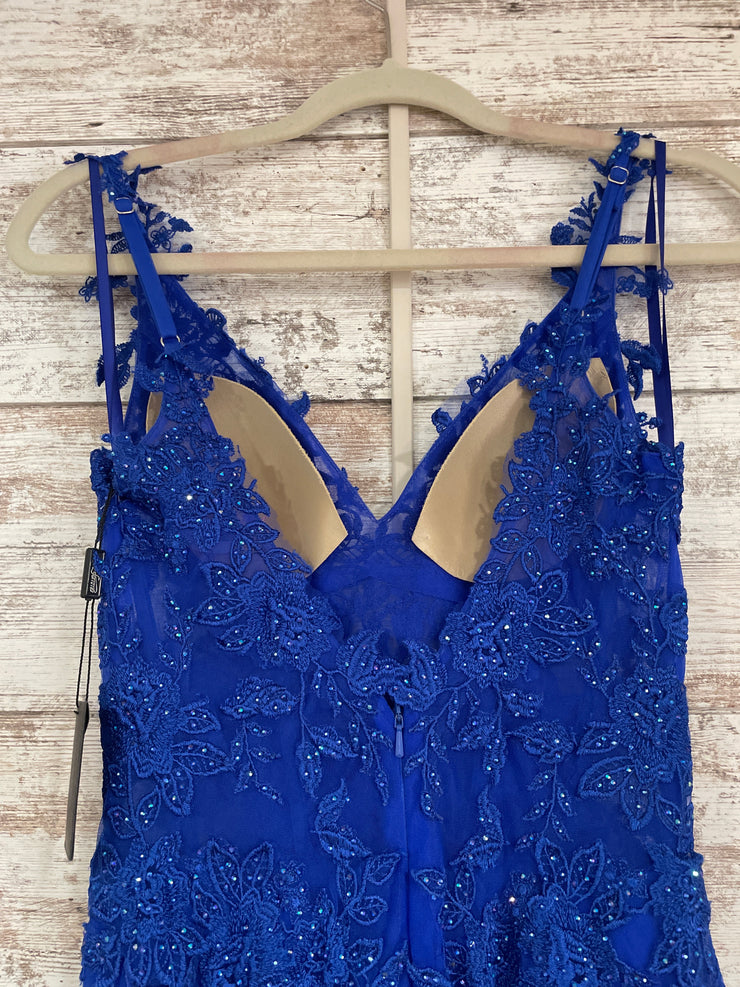 ROYAL BLUE LONG DRESS (NEW)