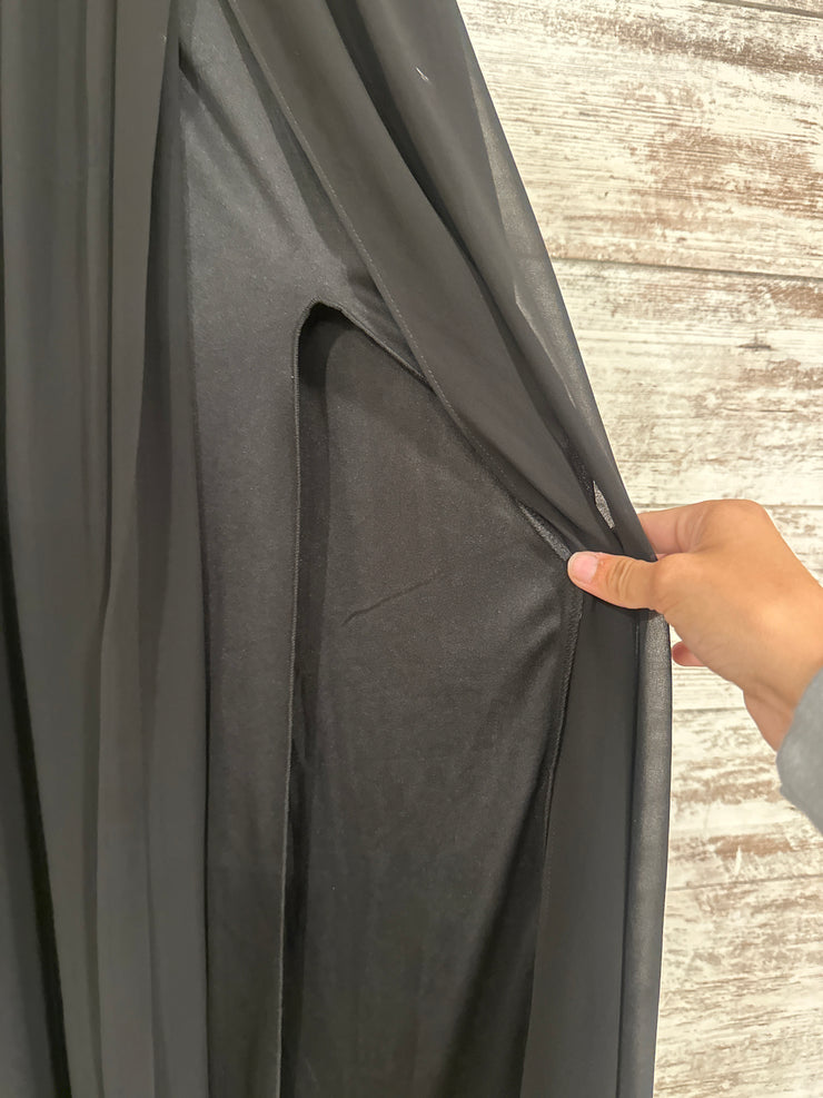 BLACK LONG EVENING GOWN
