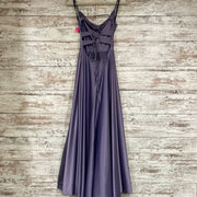 LAVENDER A LINE GOWN