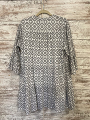 BLACK/WHITE TASSLE DRESS $158