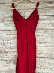 RED LONG EVENING GOWN (NEW)