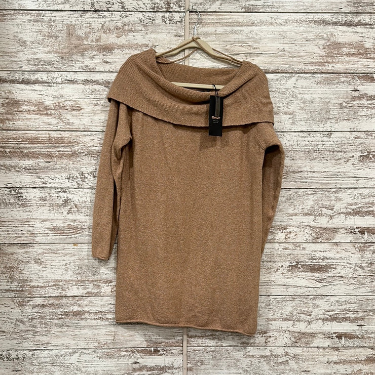 TAN SWEATER (NEW) $60