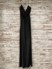 BLACK LONG EVENING GOWN