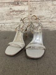 SILVER SPARKLY HEELS (NEW)