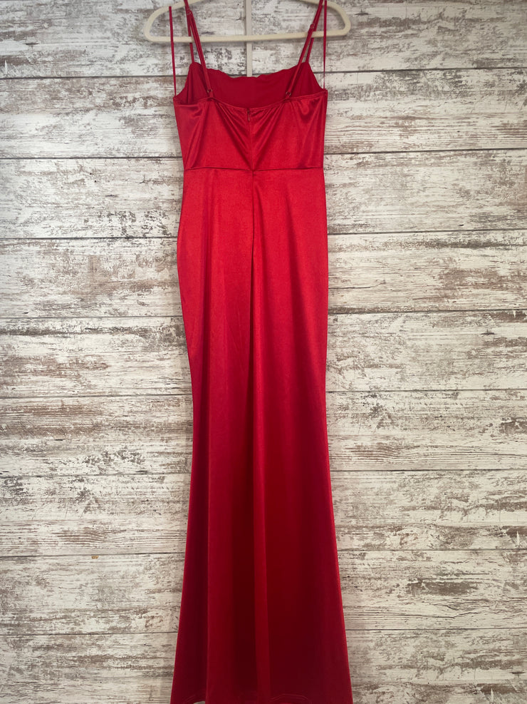 RED LONG EVENING GOWN (NEW)