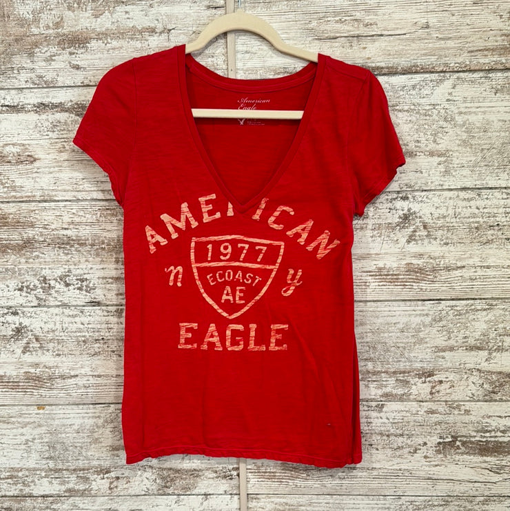 RED AMERICAN EAGLE TOP