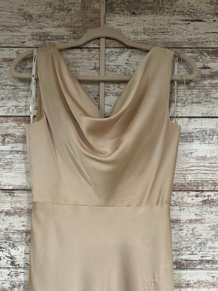 IVORY LONG EVENING GOWN