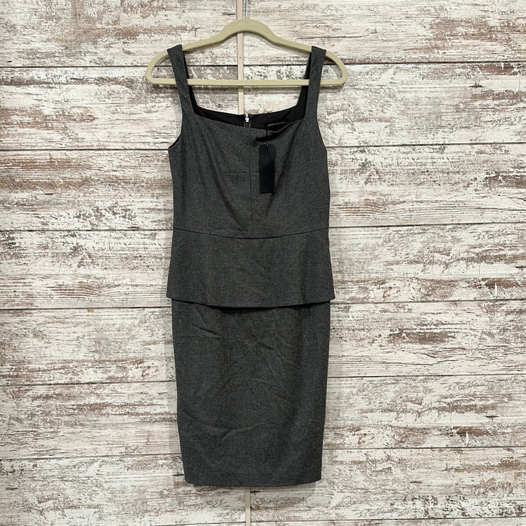 GRAY WOOL BLEND DRESS (NEW)