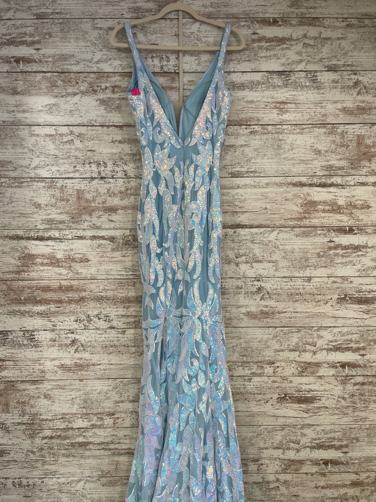 BLUE/PINK SPARKLY LONG MERMAID