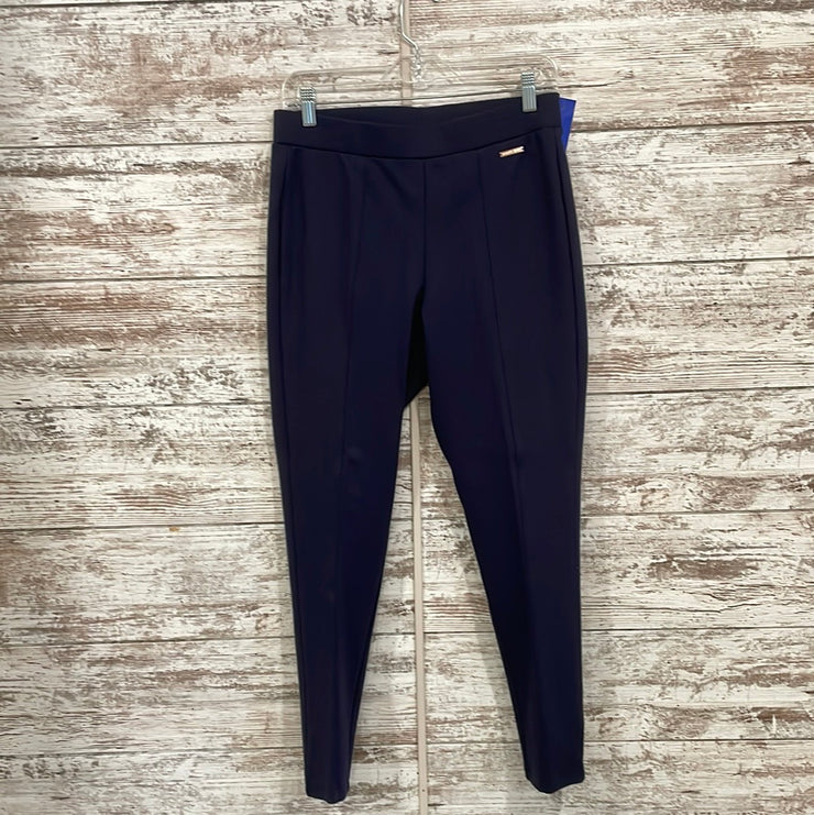 NAVY STRETCH PANTS