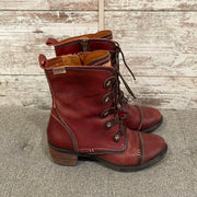 BROWN LEATHER BOOTS $230