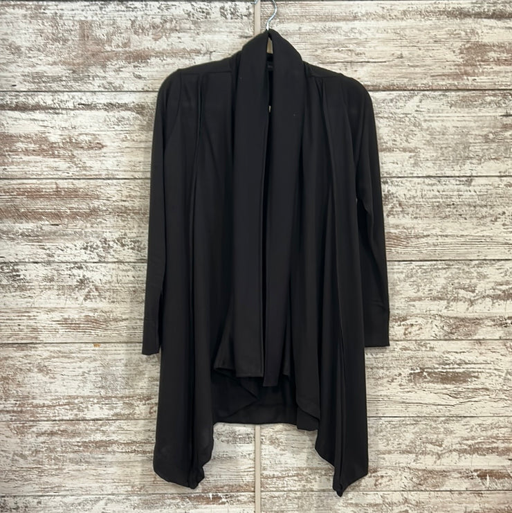 BLACK OPEN CARDIGAN - USA