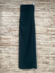 GREEN LONG EVENING GOWN