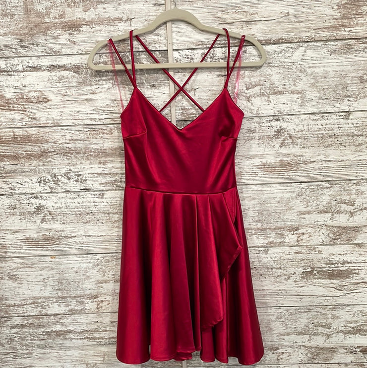 RED SHORT DRESS