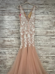 PEACH/WHITE FLORAL MERMAID$850