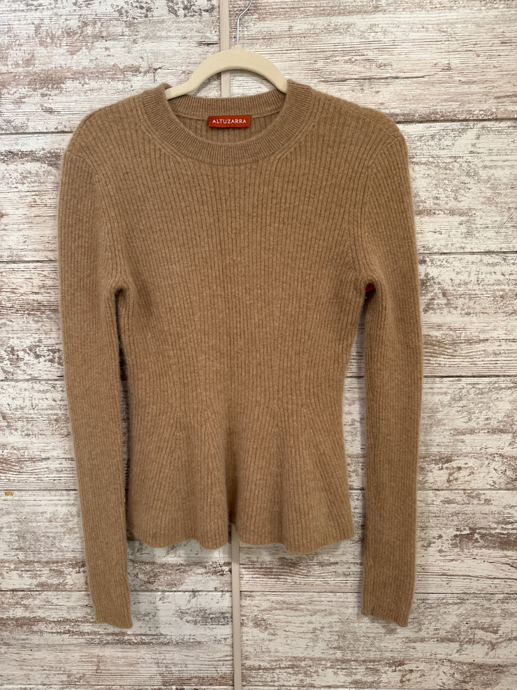 TAN 100% CASHMERE TOP $795