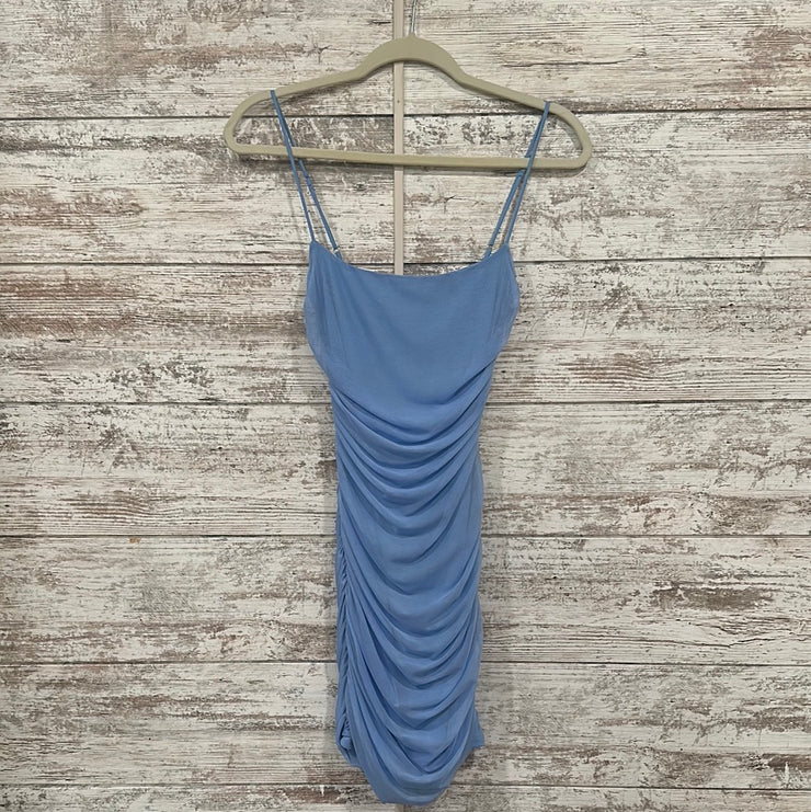 BLUE SHORT DRESS