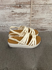 WHITE LITE RIDE SANDALS $105