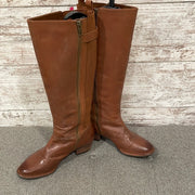 BROWN LEATHER BOOTS(NEW) $150