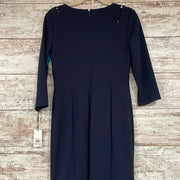 NAVY LONG EVENING GOWN (NEW)