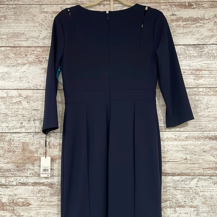 NAVY LONG EVENING GOWN (NEW)
