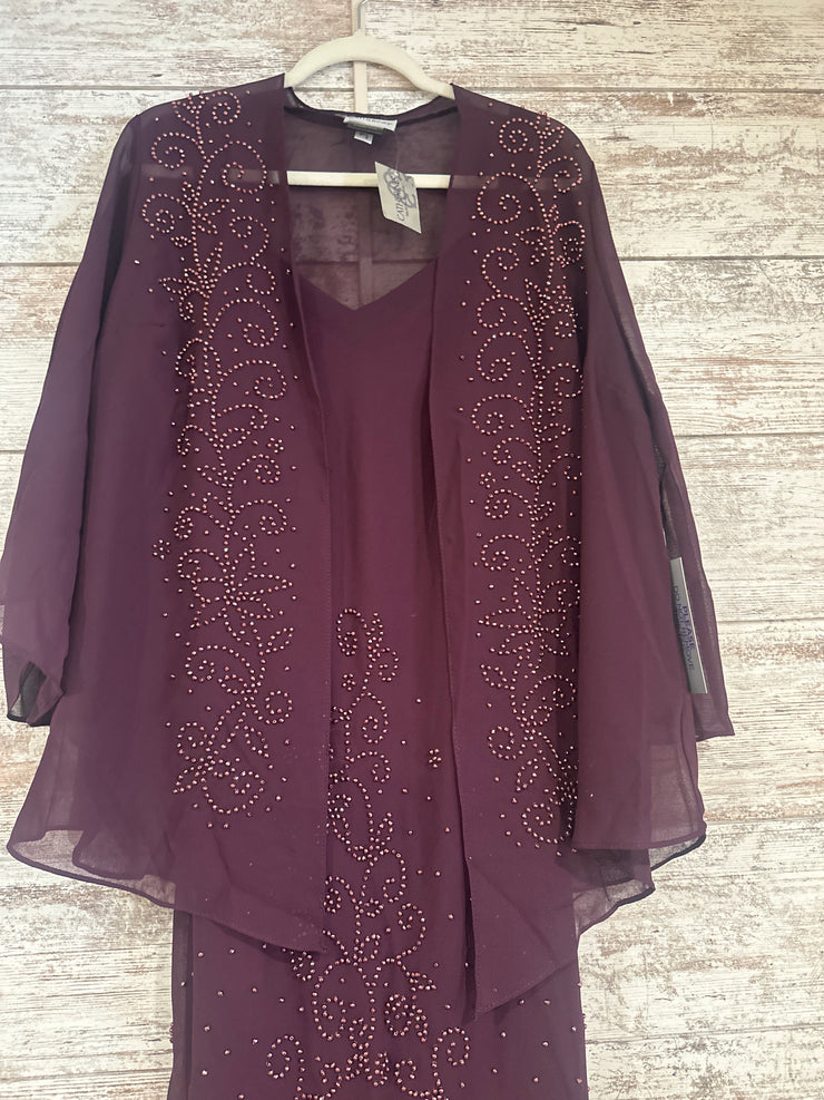 PURPLE 2 PC. DRESS SET (NEW)