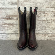 BROWN LEATHER BOOTS (NEW)