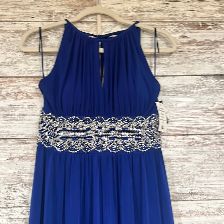 ROYAL BLUE LONG DRESS (NEW)