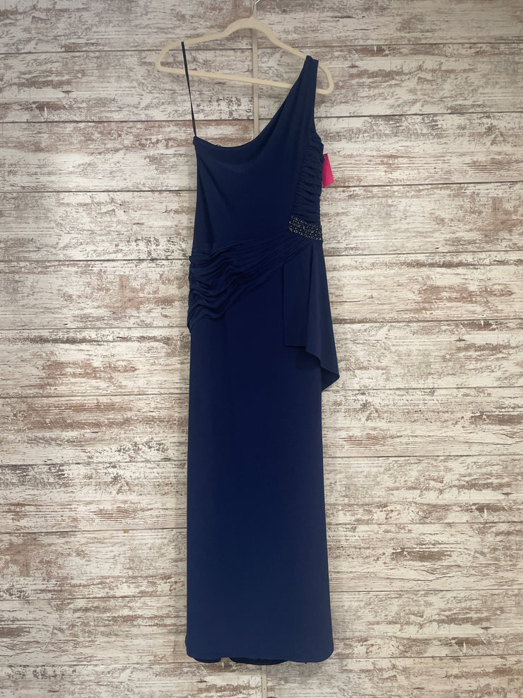 NAVY LONG EVENING GOWN (NEW)