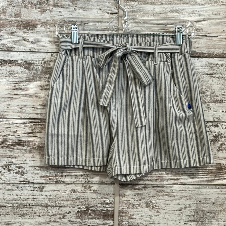 GRAY/IVORY SHORTS