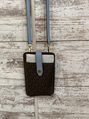 BLUE/BROWN CROSSBODY-NEW $348