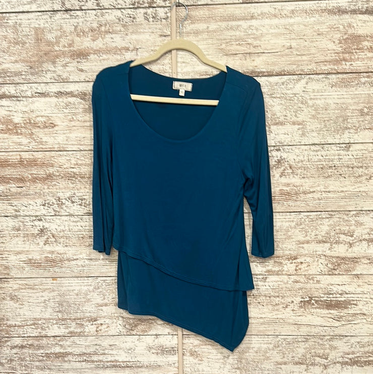 TEAL LONG SLEEVE TOP