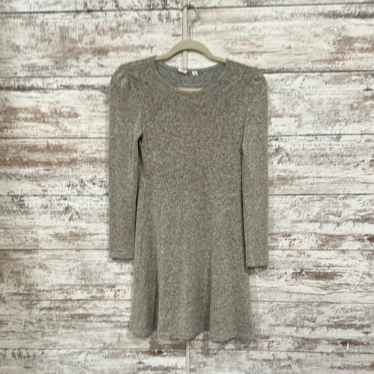 GRAY SPARKLY SHORT DRESS