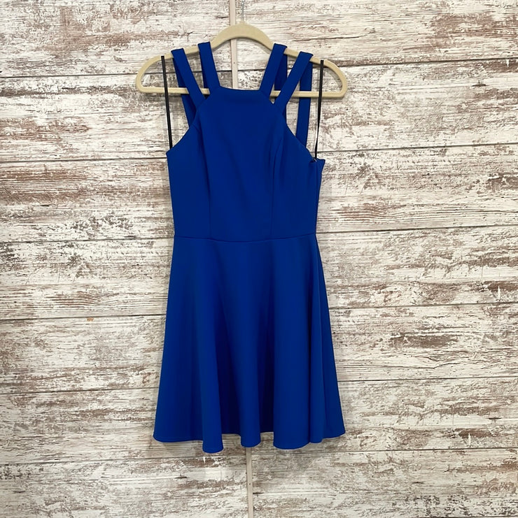 ROYAL BLUE SHORT DRESS