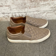 TAN SLIP ON SHOES