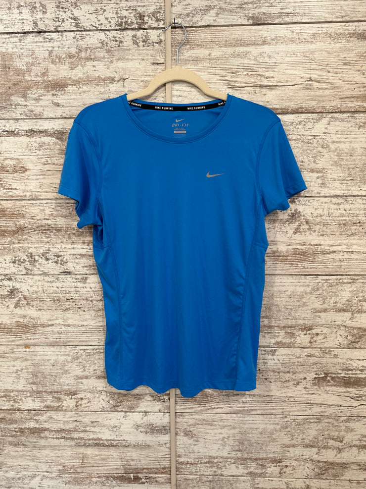 BLUE RUNNING DRI FIT TOP $80