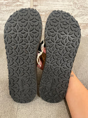 BROWN FLIP FLOPS $95