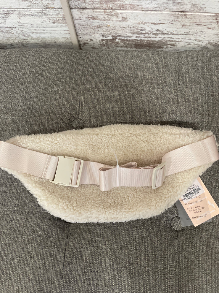 TAN SHERPA BELT BAG (NEW) $68