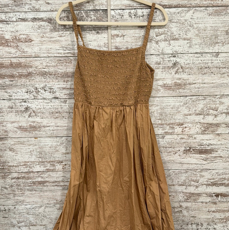 TAN MAXI DRESS