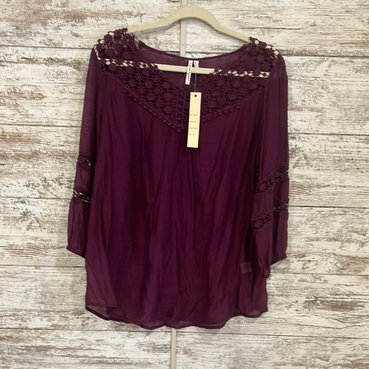 PURPLE LONG SLEEVE TOP (NEW)