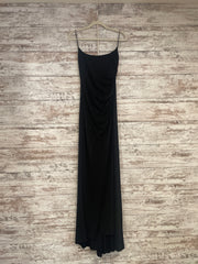 BLACK SPARKLY LONG DRESS
