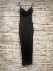 BLACK LONG EVENING GOWN