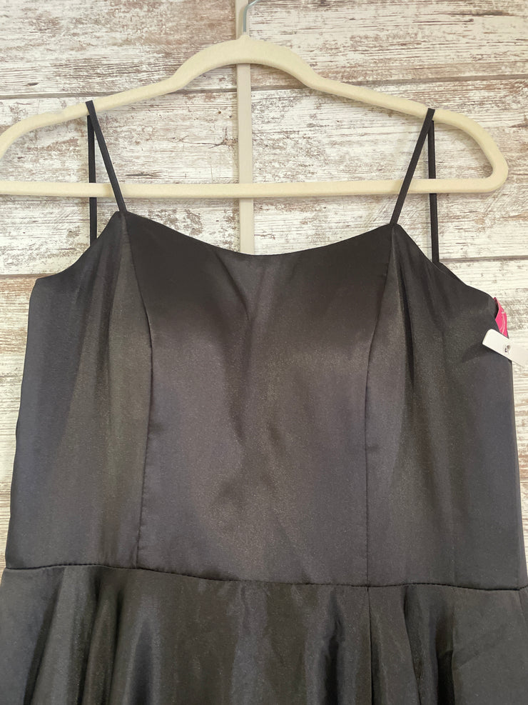 BLACK A LINE GOWN (NEW)