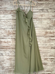 GREEN LONG EVENING GOWN (NEW)