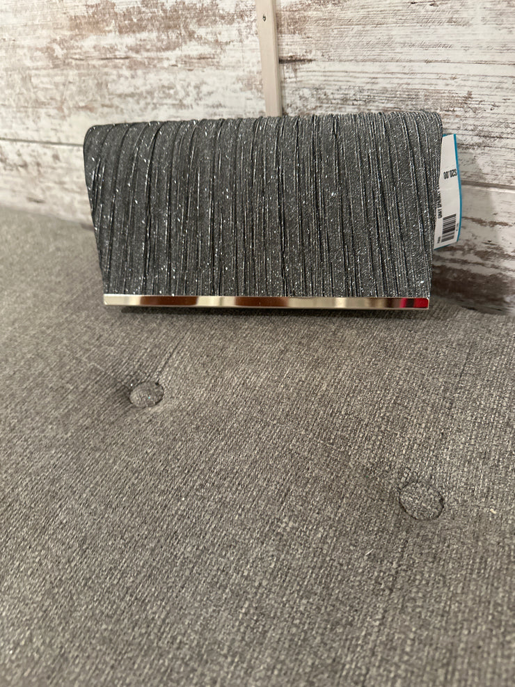 GRAY SPARKLY EVENING BAG (NEW)