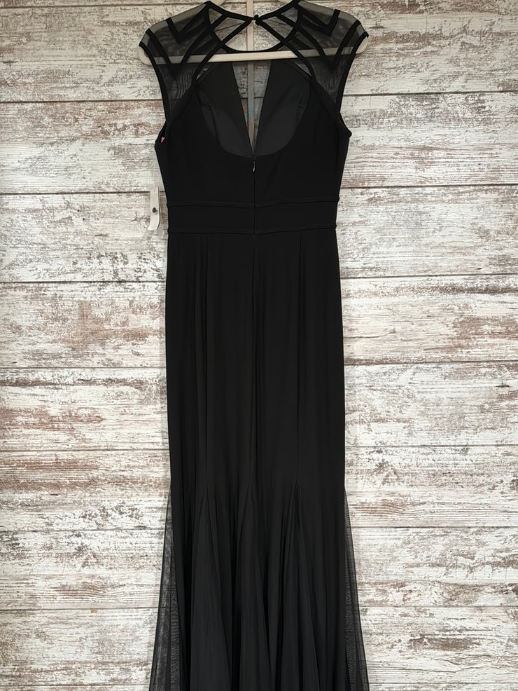 BLACK LONG EVENING GOWN (NEW)